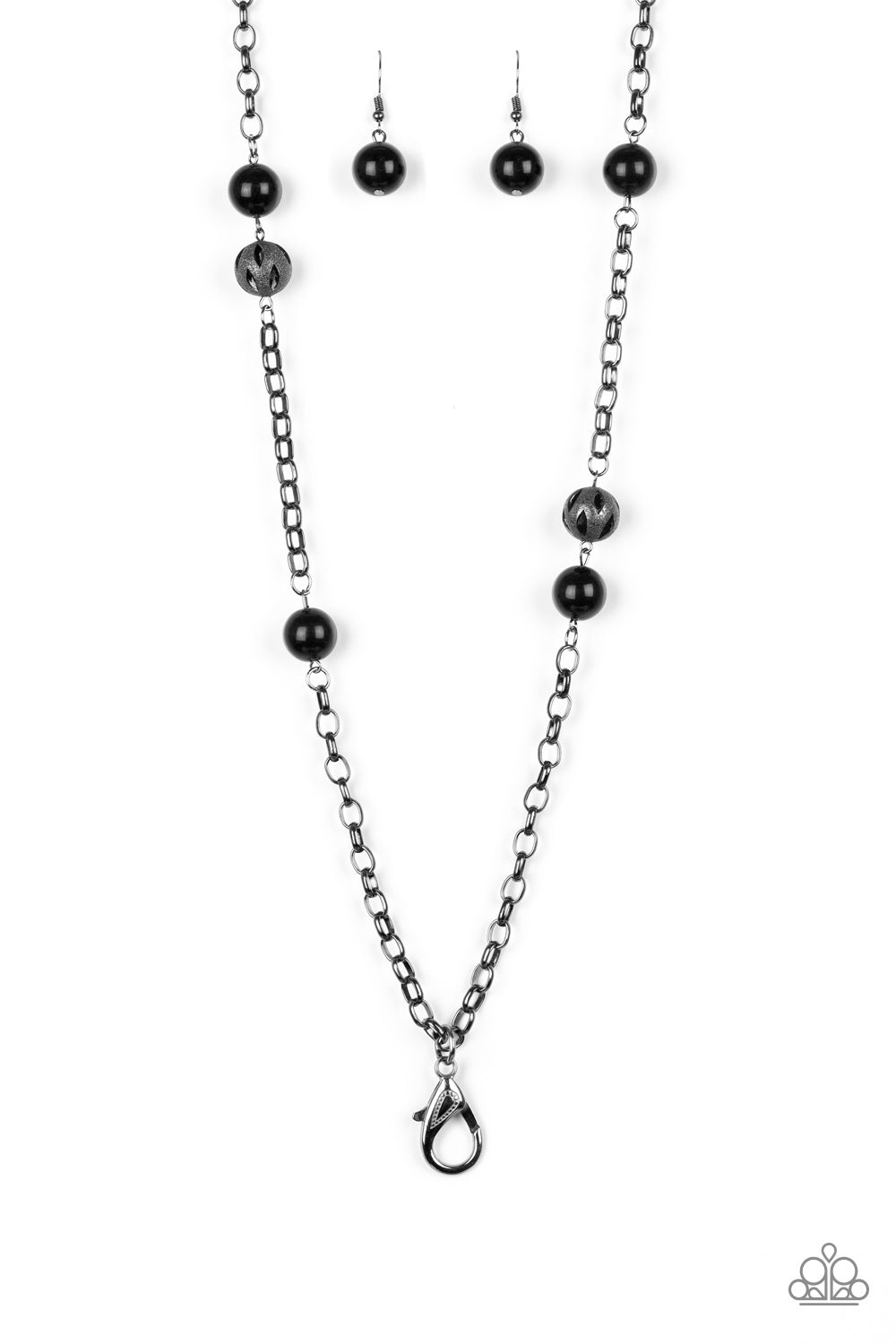 Fashion Fad-Black Necklace