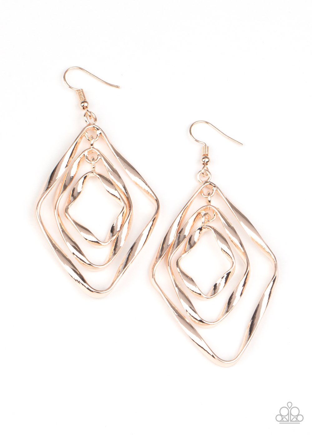 Retro Resplendence-Gold Earring