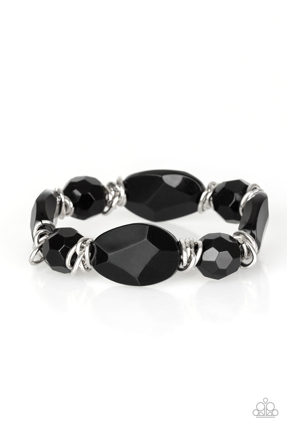 Savor The Flavor-Black Bracelet