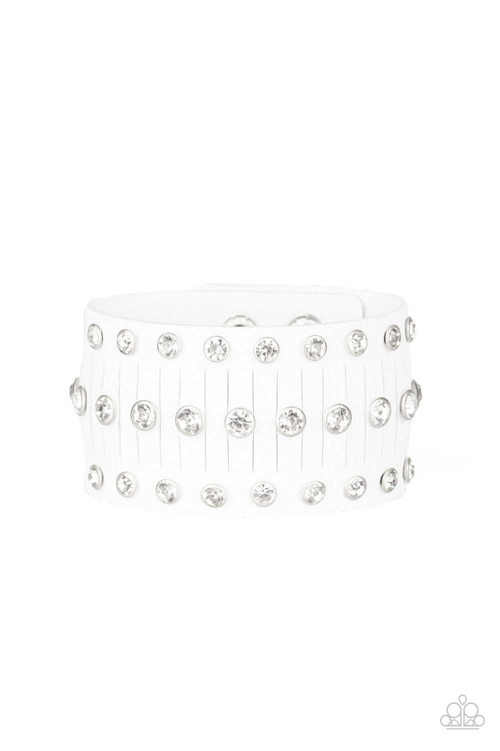 Now Taking The Stage-White Urban Bracelet