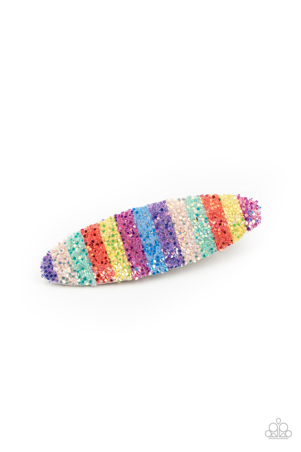 My Favorite Color is Rainbow-Multi Hair Clip