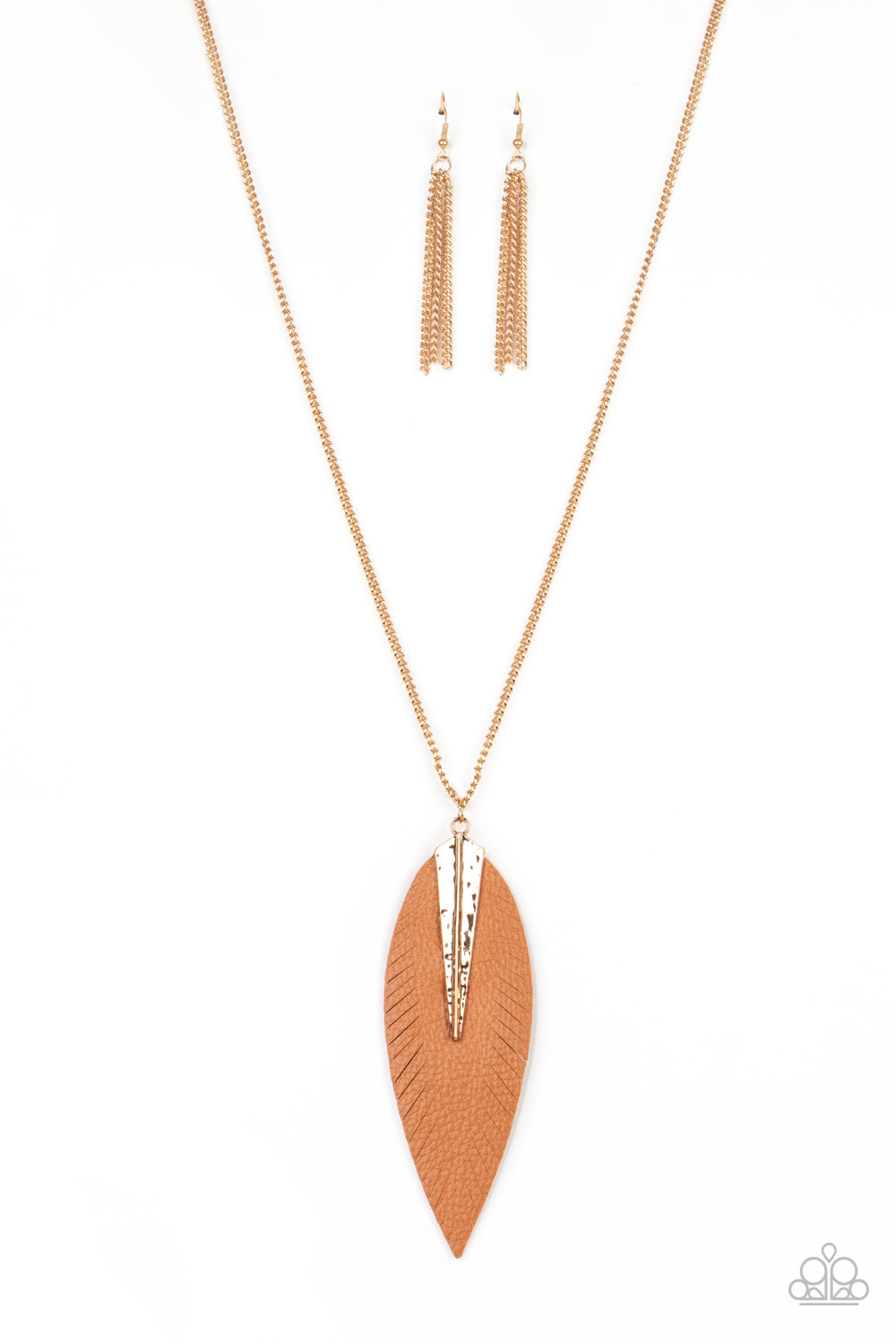 Quill Quest-Gold Necklace