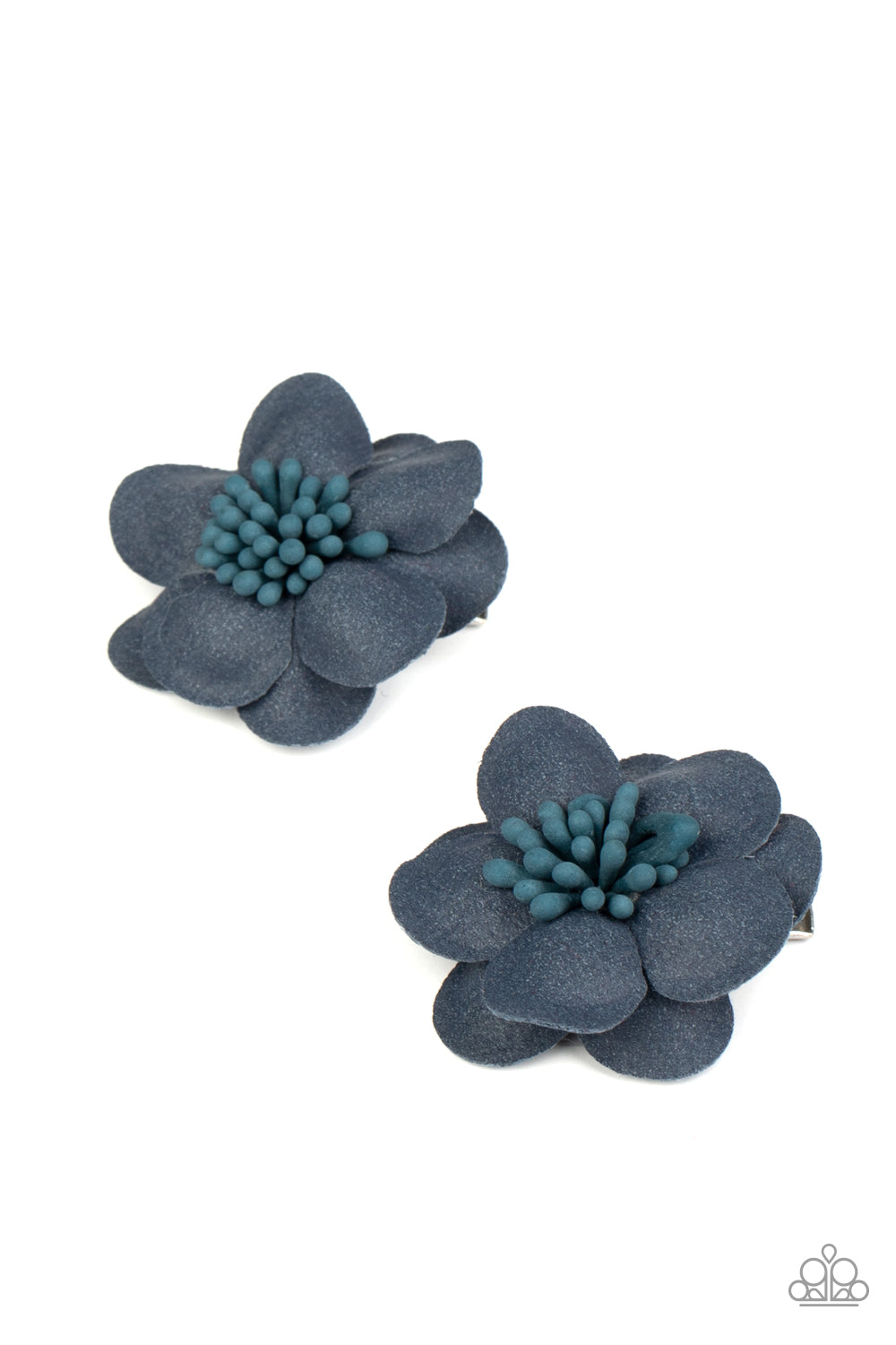 Look at Her GROW! Blue Hair Clip
