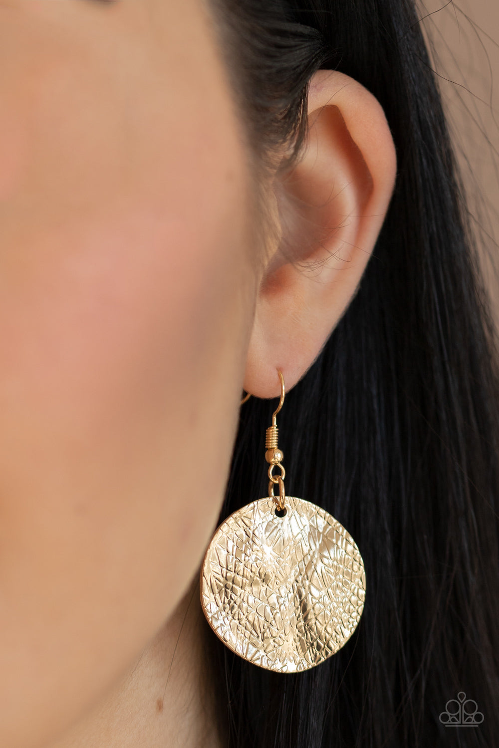 Barely Scratched The Surface-Gold Necklace