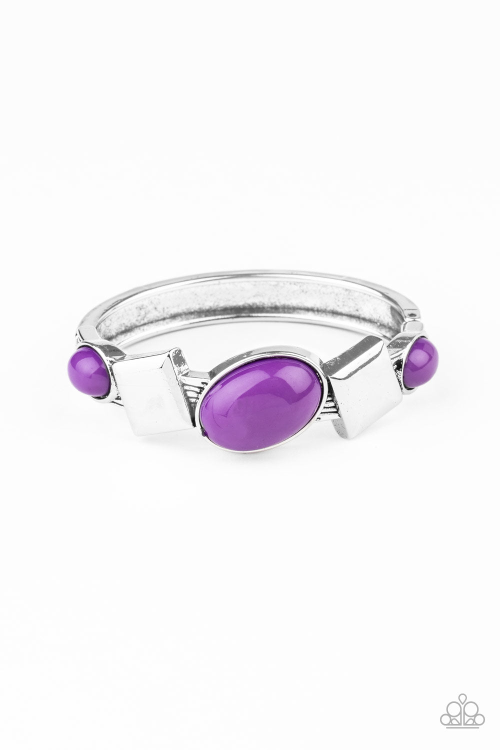 Abstract Appeal-Purple Bracelet