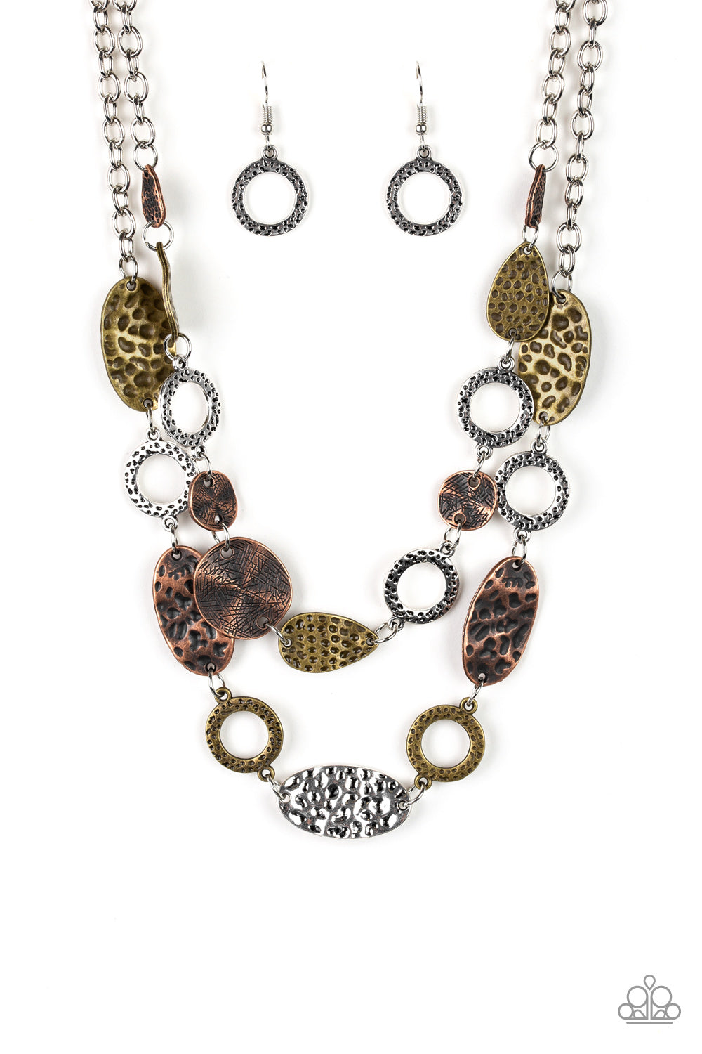 Trippin’ On Texture-Multi Necklace