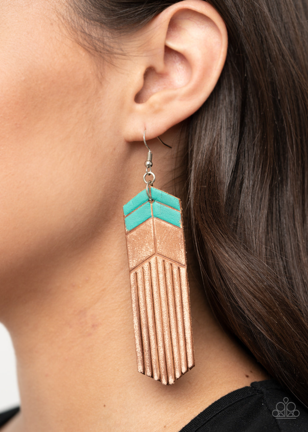 Desert Trails-Blue Earring