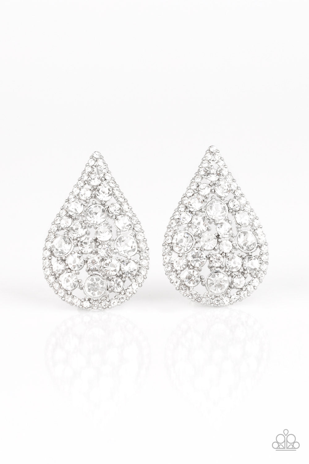 REIGN Storm-White Post Earring