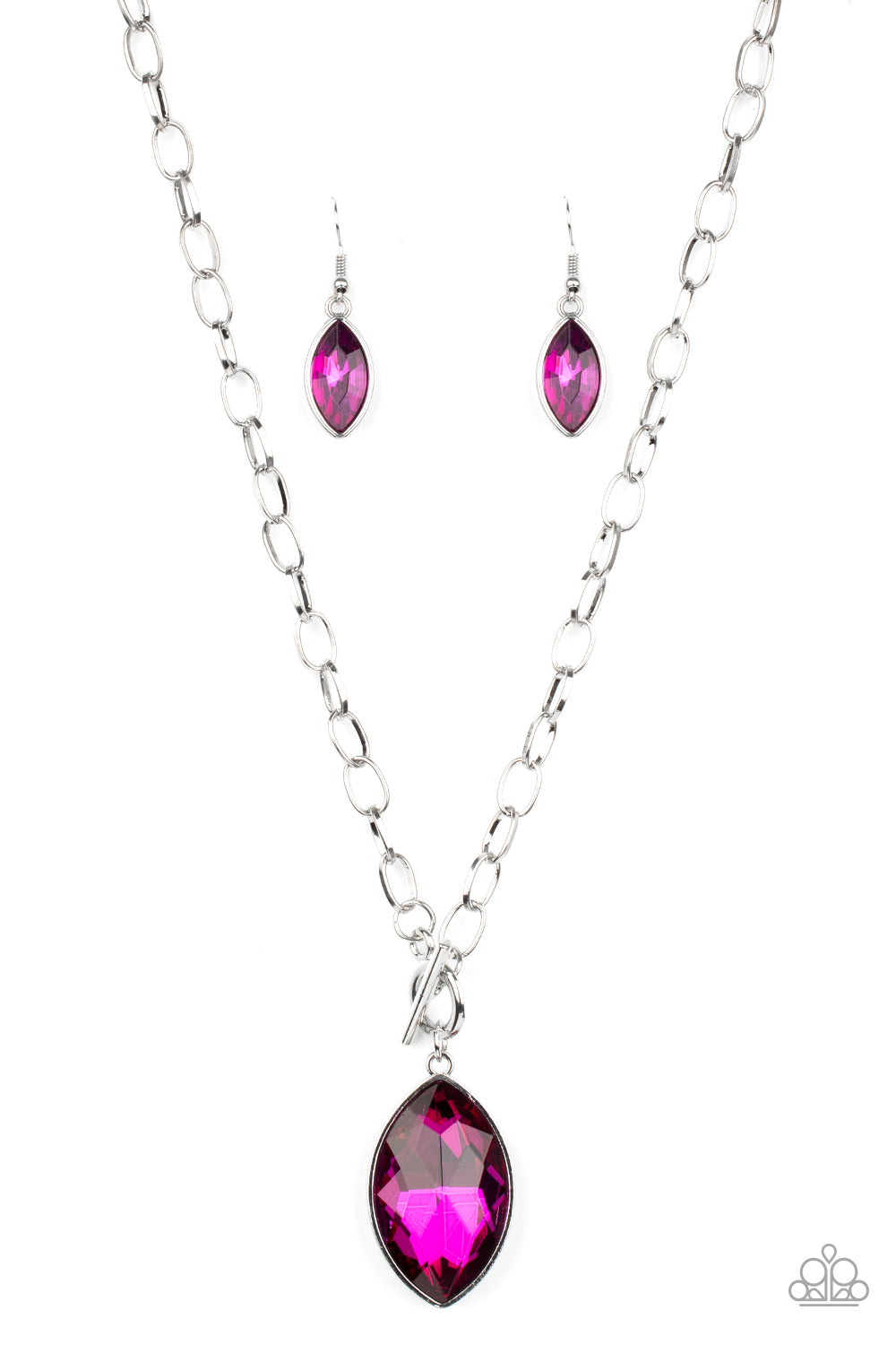 Unlimited Sparkle-Pink Necklace