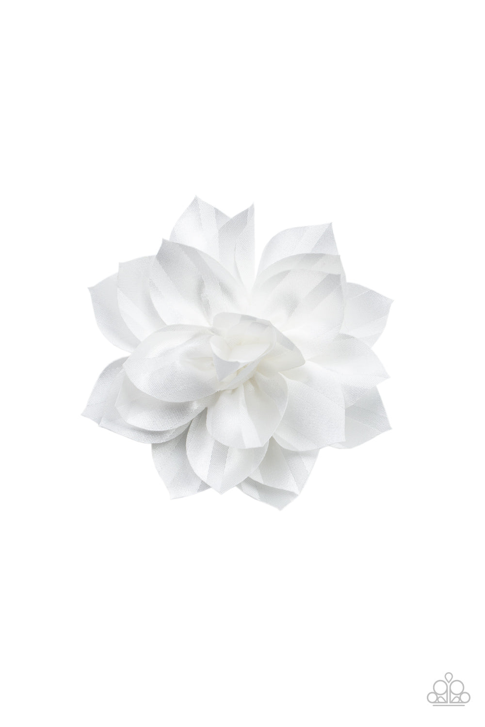 Gala Garden-White Hair Clip