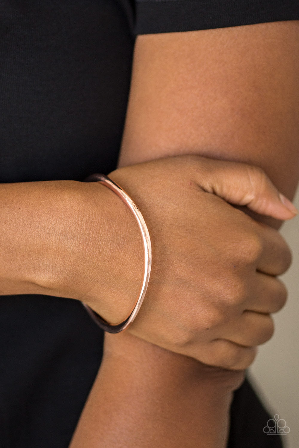 Awesomely Asymmetrical Bracelet-Rose Gold