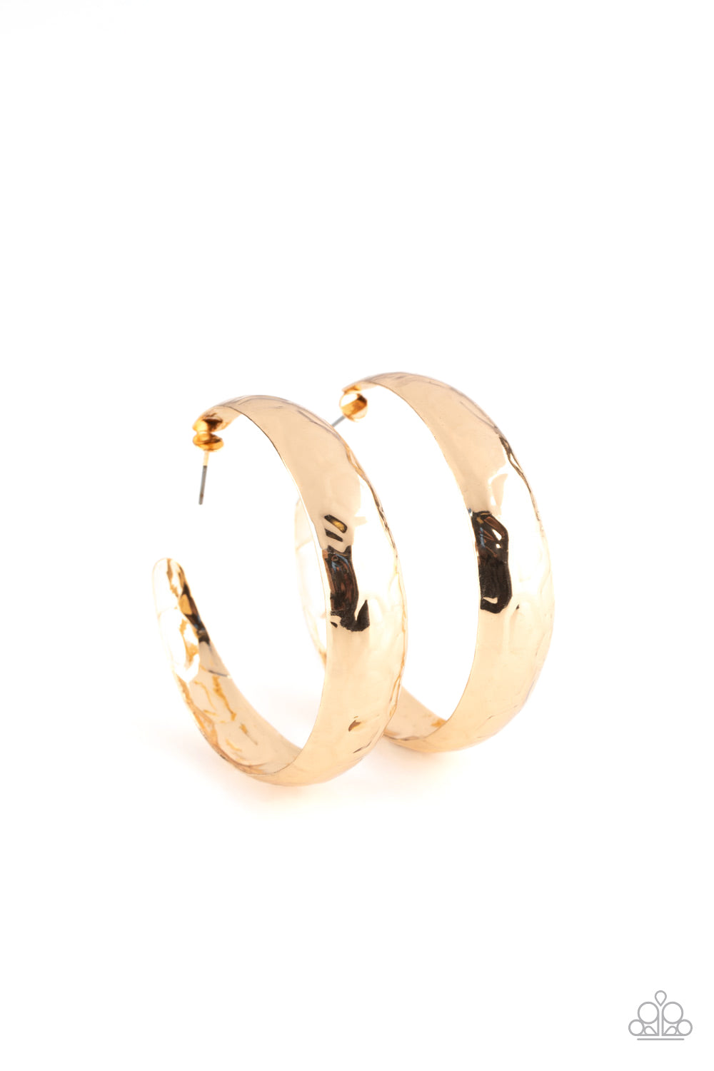 Hey, HAUTE-Shot-Gold Hoop Earring