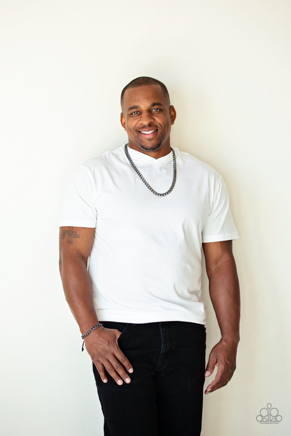 Full Court-Black Urban Necklace