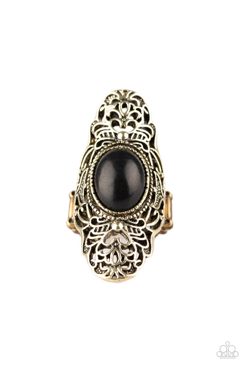 Ego Trippin - Brass Earring