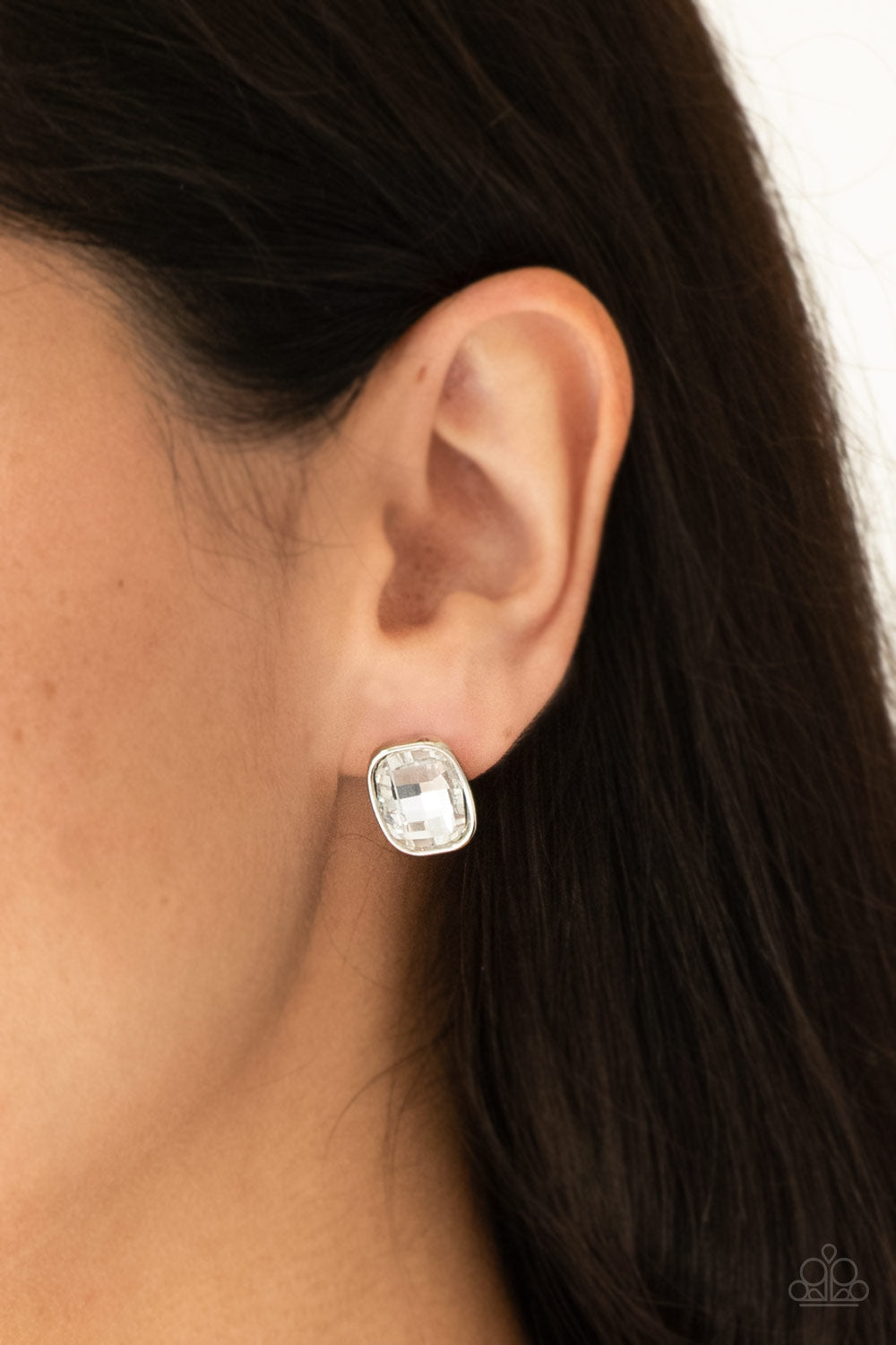 Incredibly Iconic - White Earring