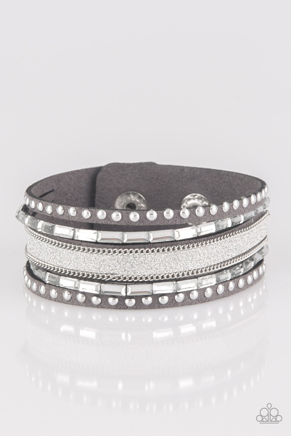 Seize The Sass-Silver Urban Bracelet