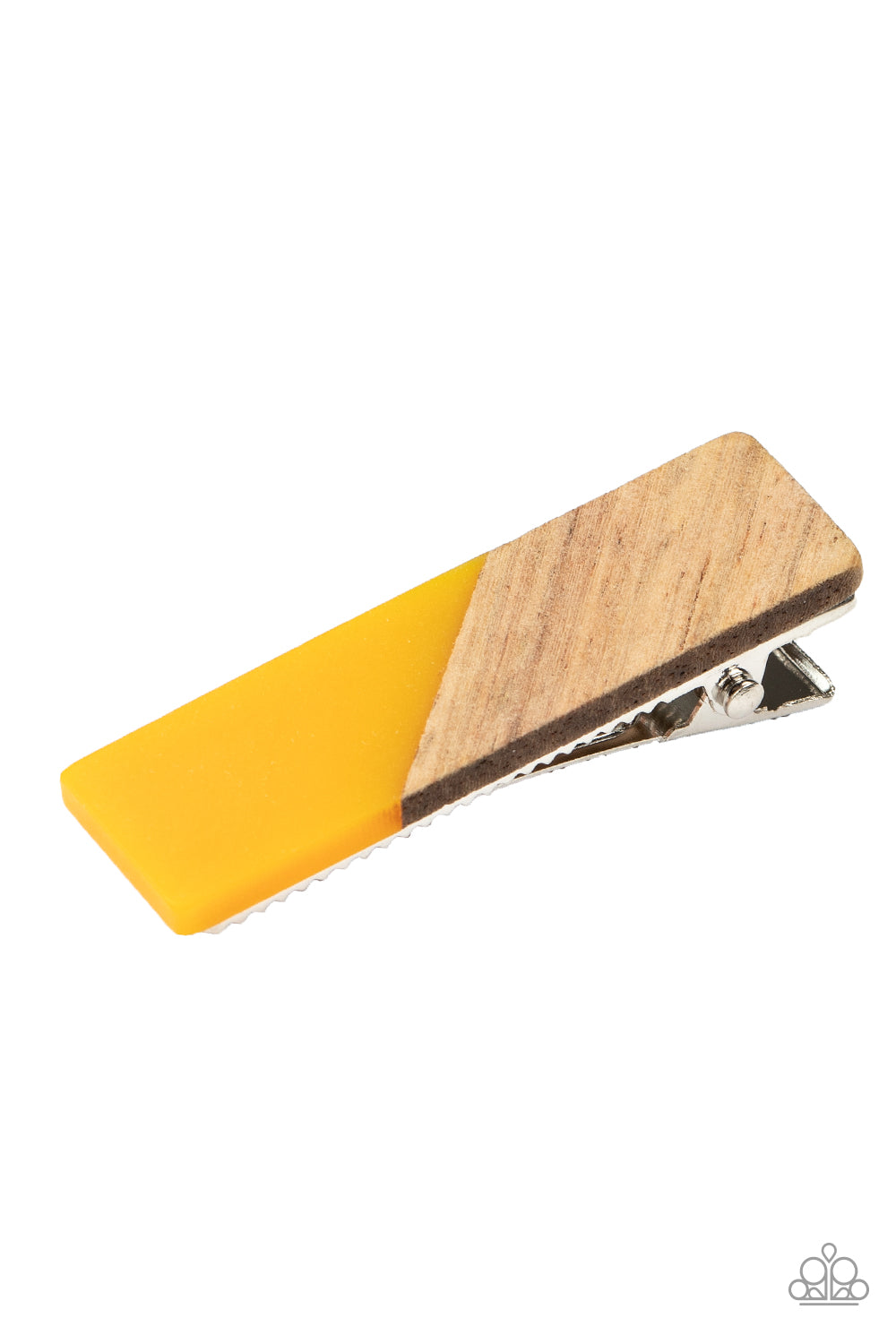 Never HAIR The End Of It-Yellow Hair Clip