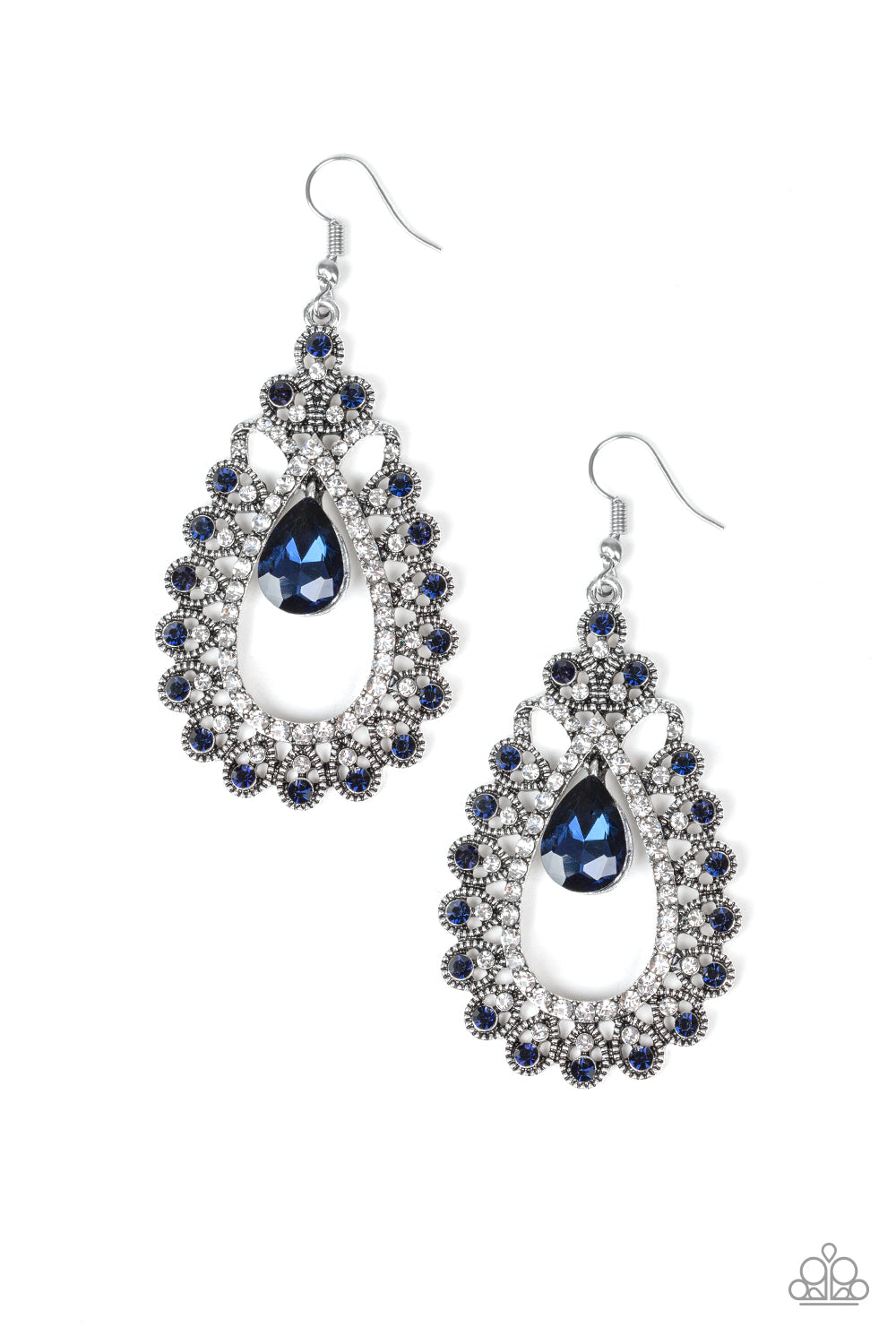All About Business-Blue Earring