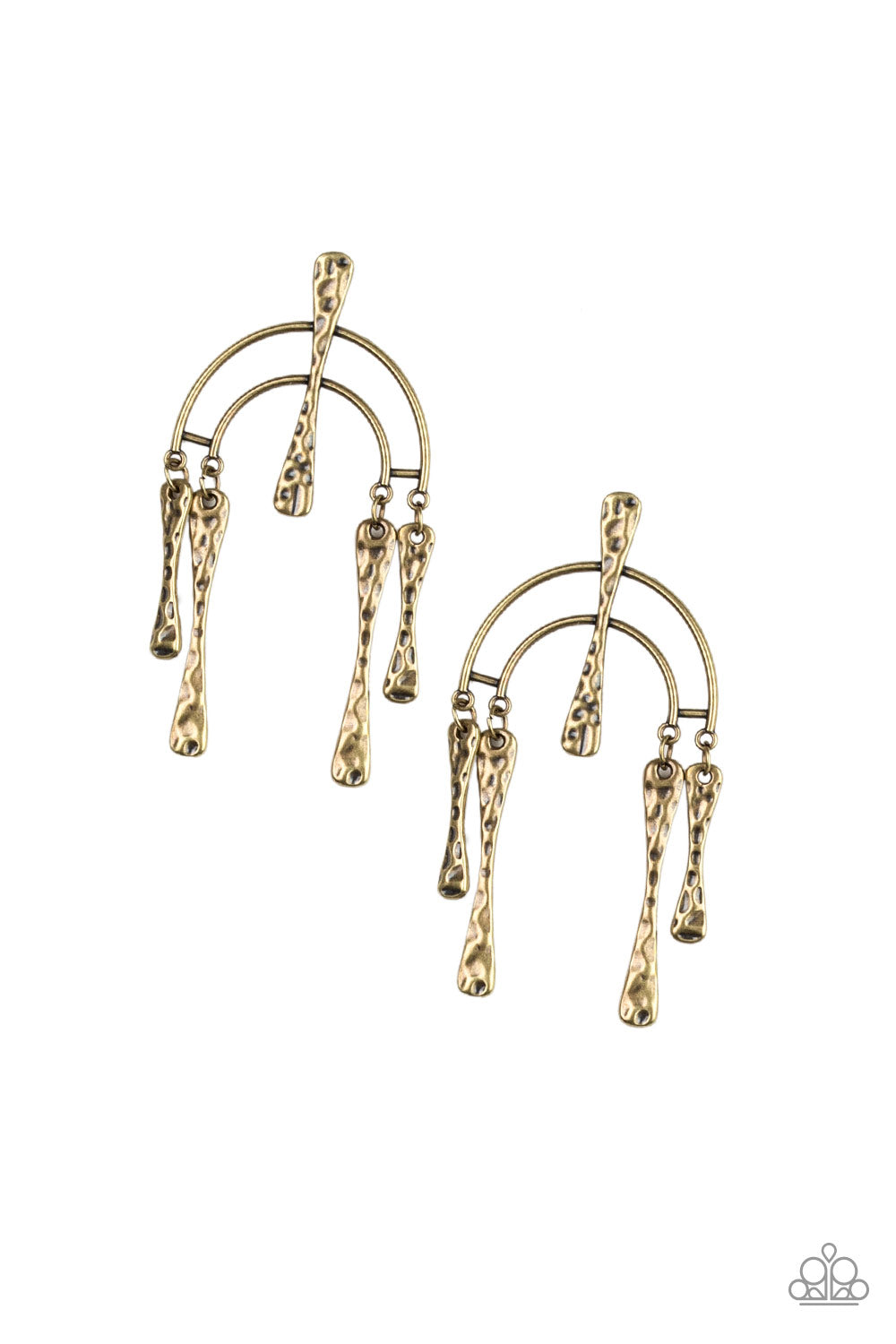 ARTIFACTS Of Life-Brass Post Earring