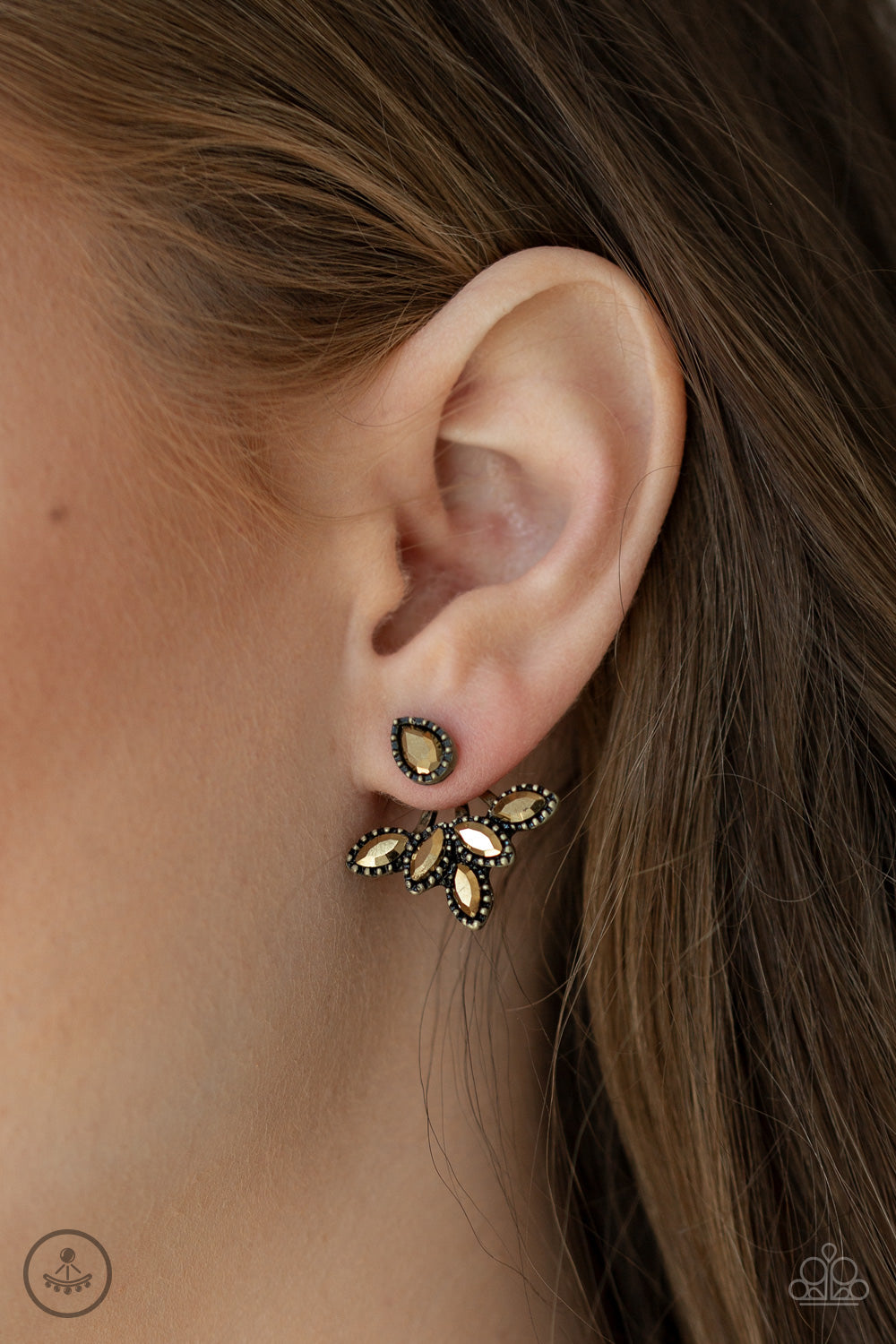 A Force To BEAM Reckoned With - Brass Earring