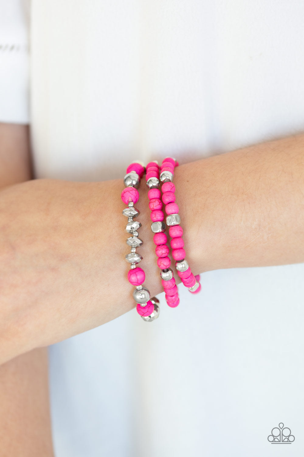 Mountain Artist - Pink Bracelet