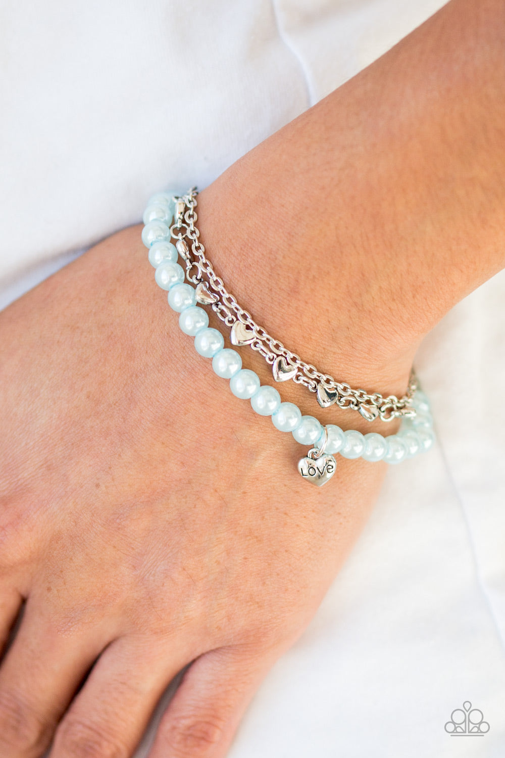 Love Like You Mean It - Blue Bracelet