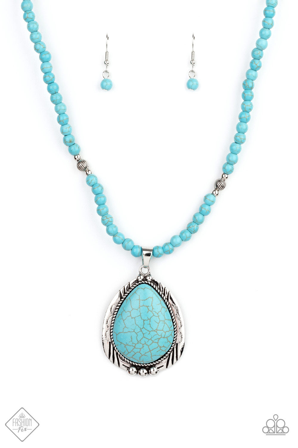 Evolution-Blue Necklace