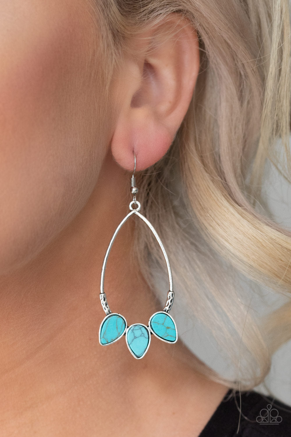 Fierce Frontier-Blue Earring