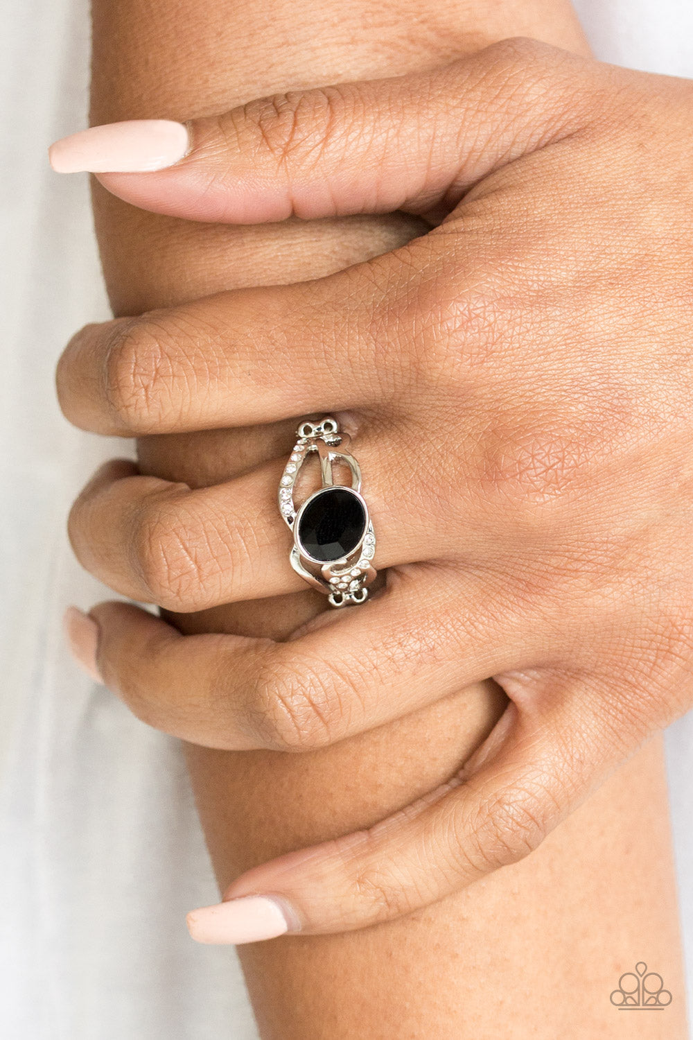 Couldnt Care FLAWLESS-Black Ring