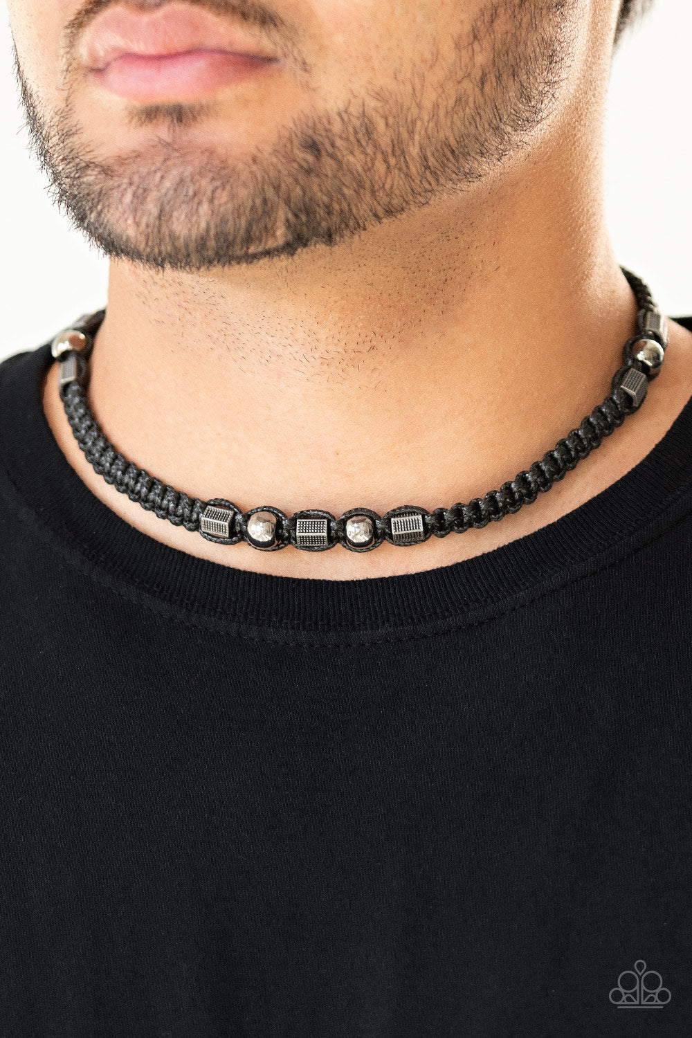 Take a Trek - Black Necklace