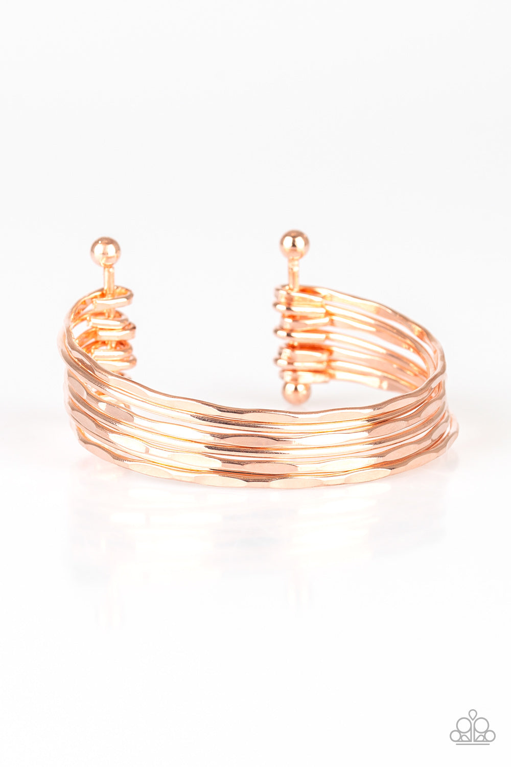 Timelessly Textured-Gold Bracelet