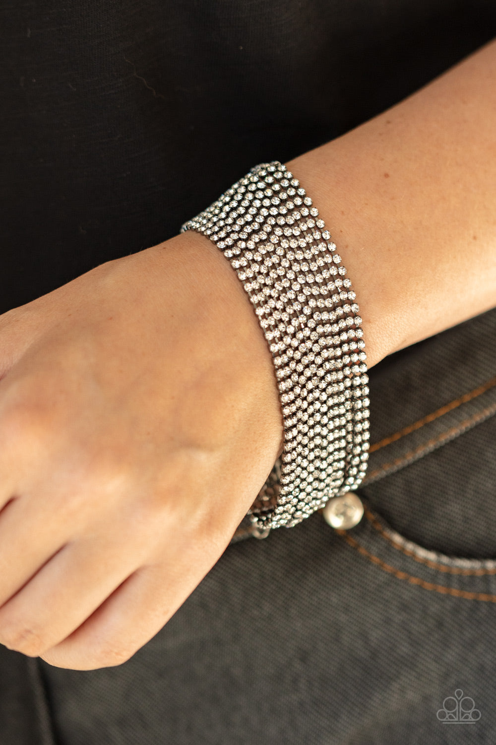 I Woke Up Like This - Black Bracelet