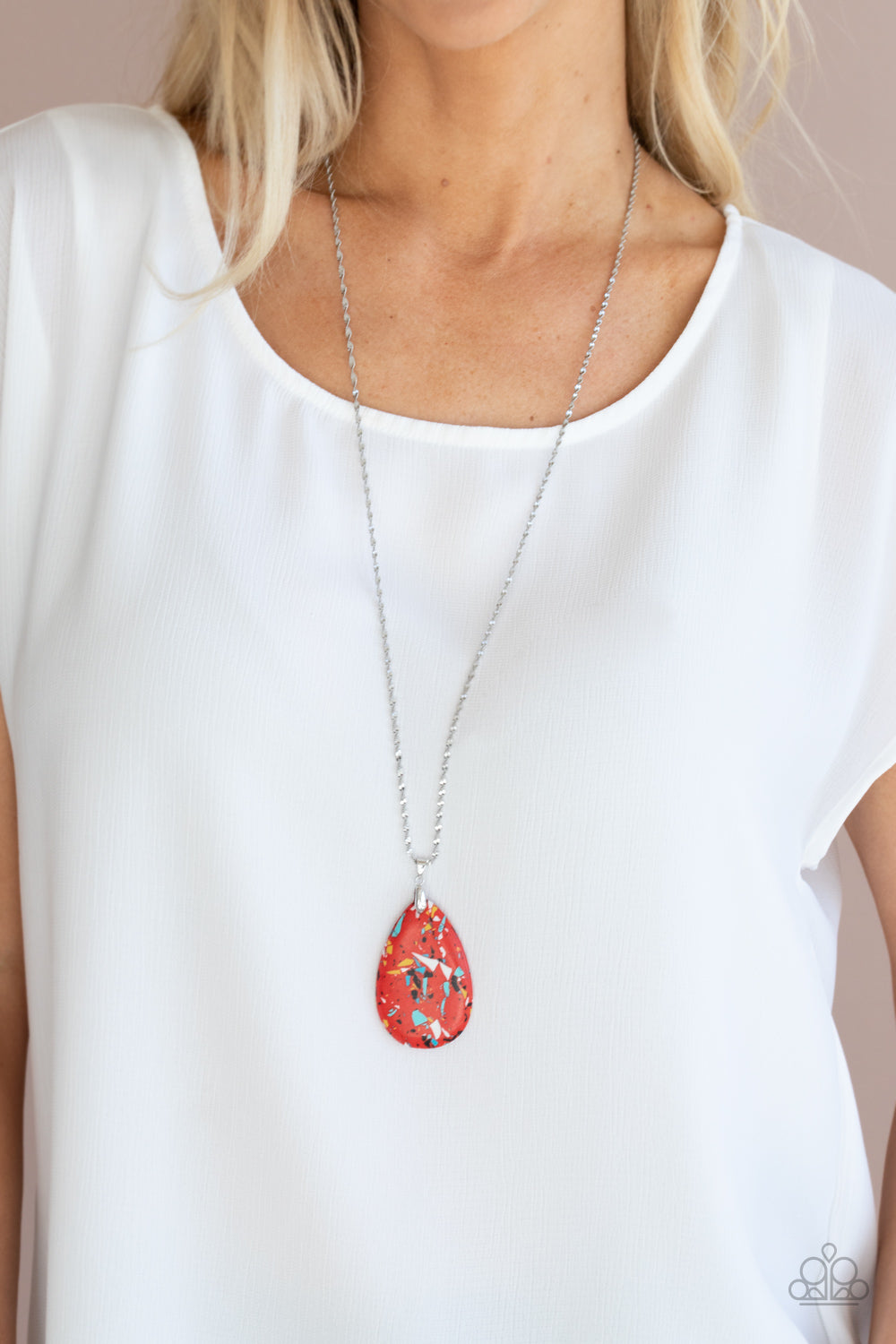 Extra Elemental - Red Necklace