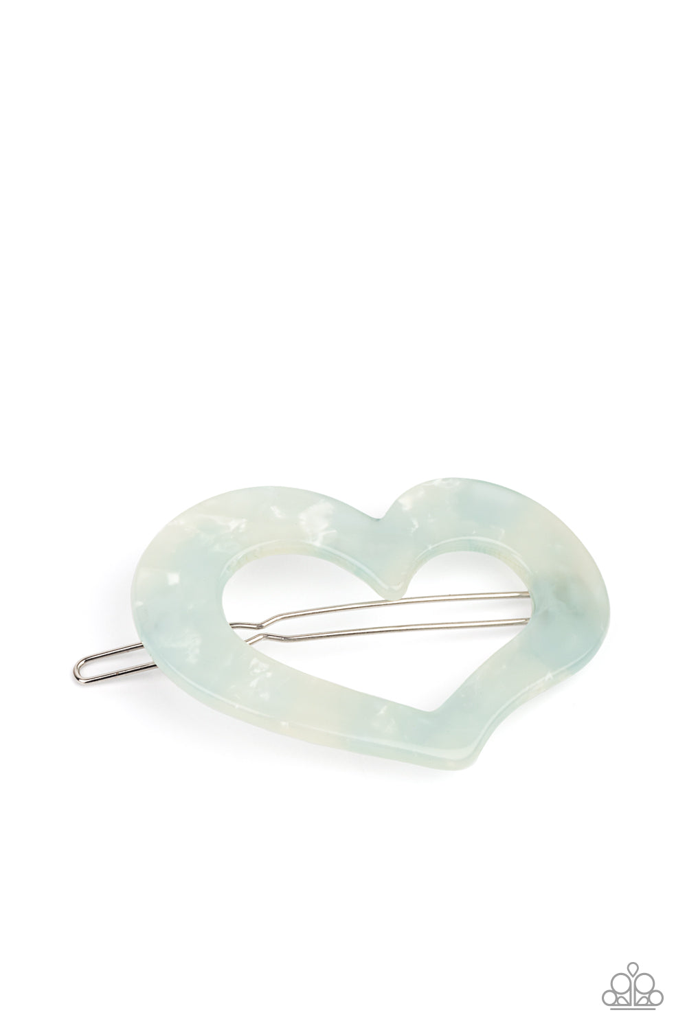 HEART Not to Love - Blue Hair Pin