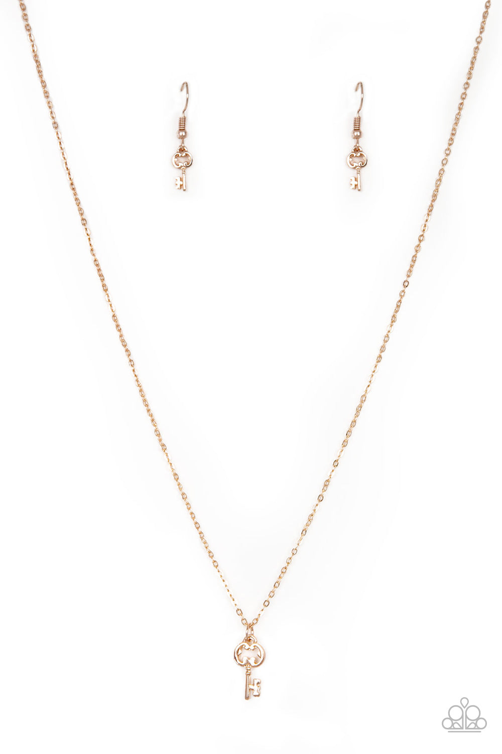 Very Low Key-Gold Necklace