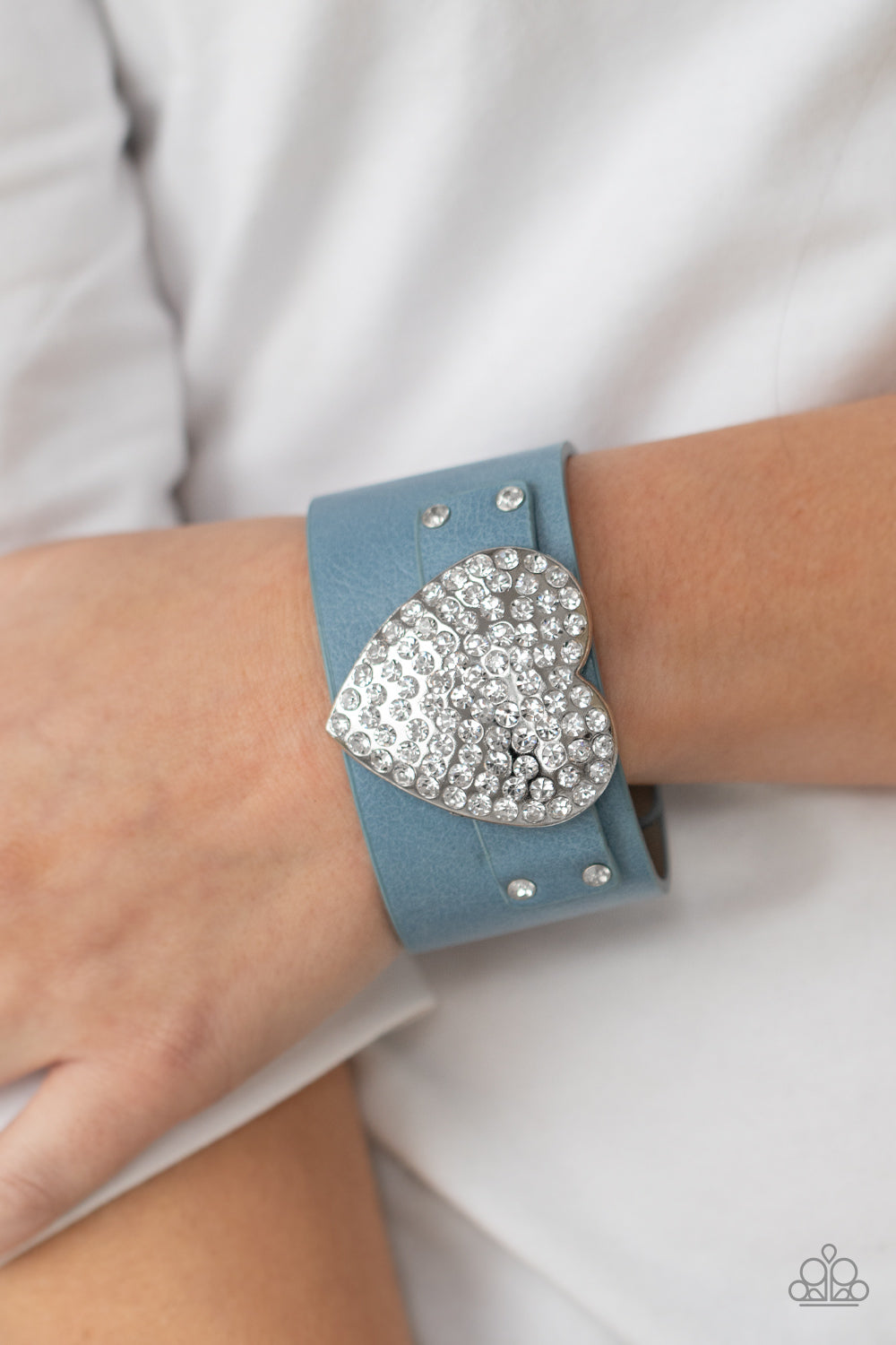 Flauntable Flirt - Blue Bracelet