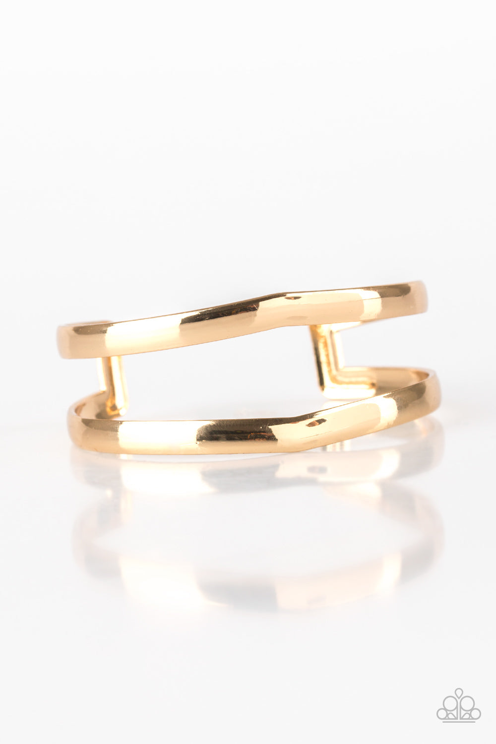 Palm Trees and Pyramids-Gold Bracelet