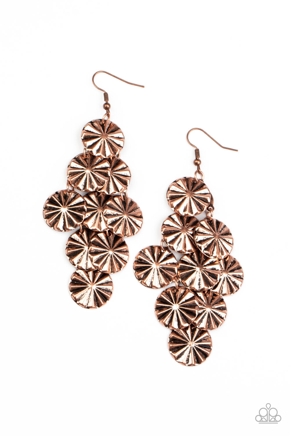 Star Spangled Shine-Cooper Earring