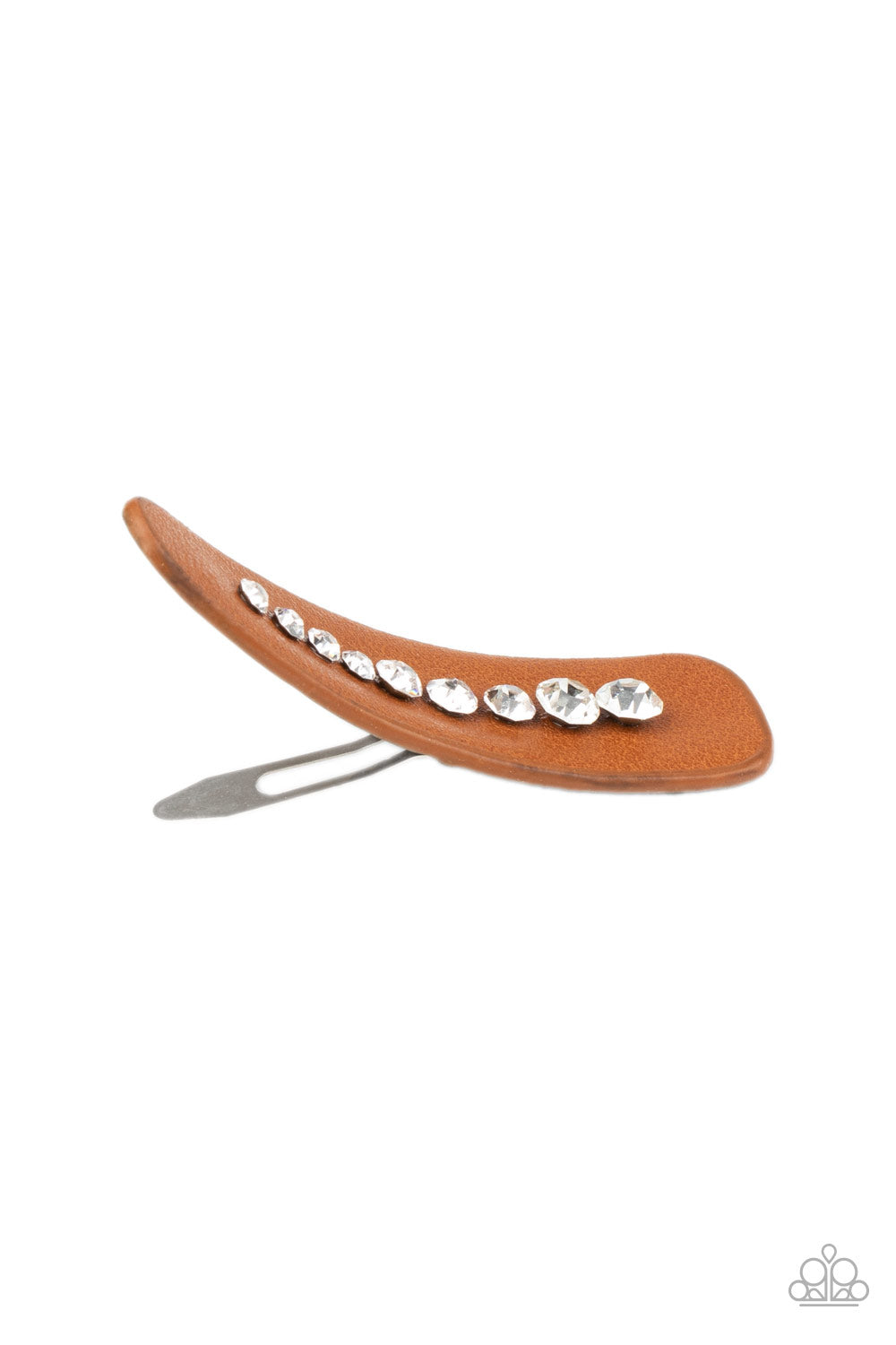 Snap Out of It! Brown Hair Clip