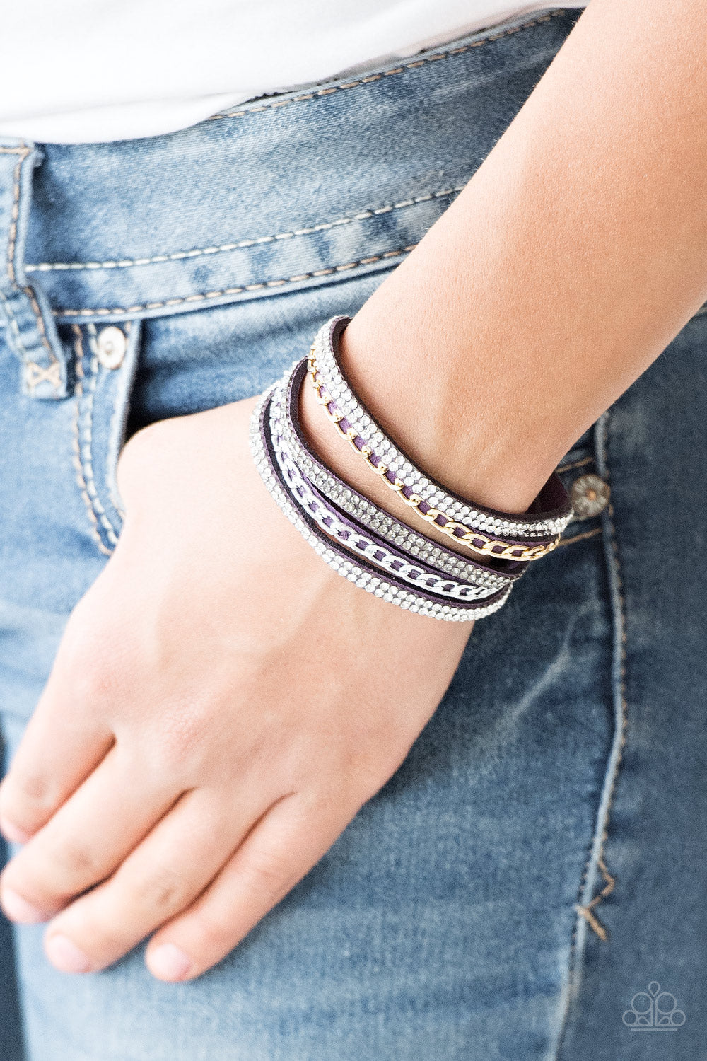 Fashion Fiend-Purple Urban Bracelet