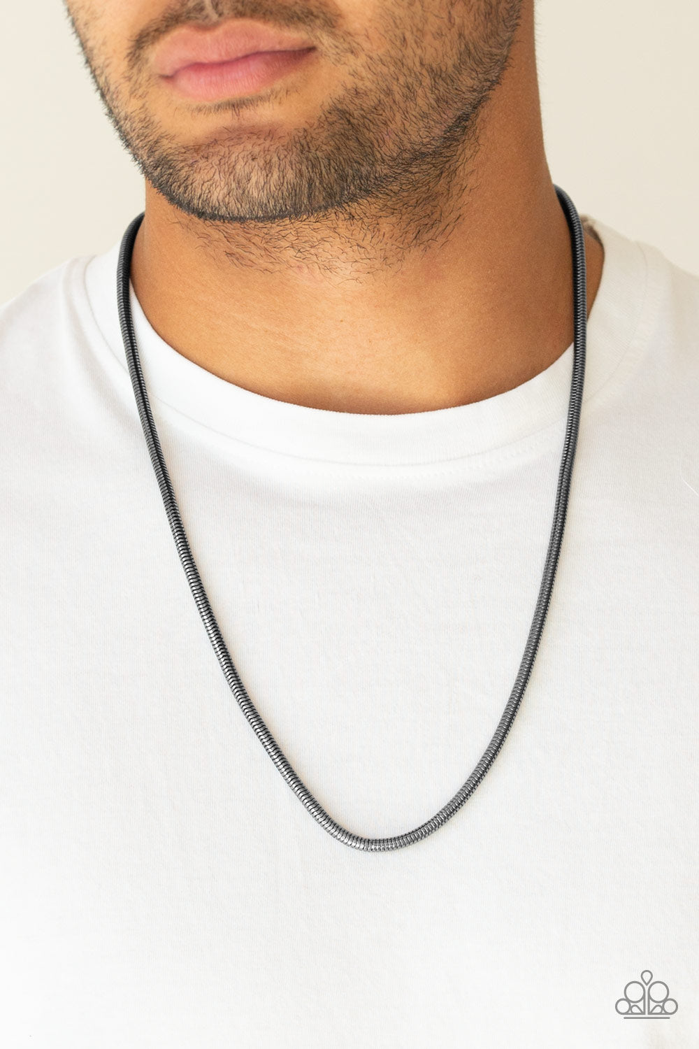 Victory Lap-Black Necklace-Urban