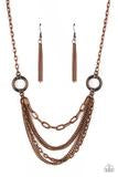 CHAINS of Command-Copper Necklace
