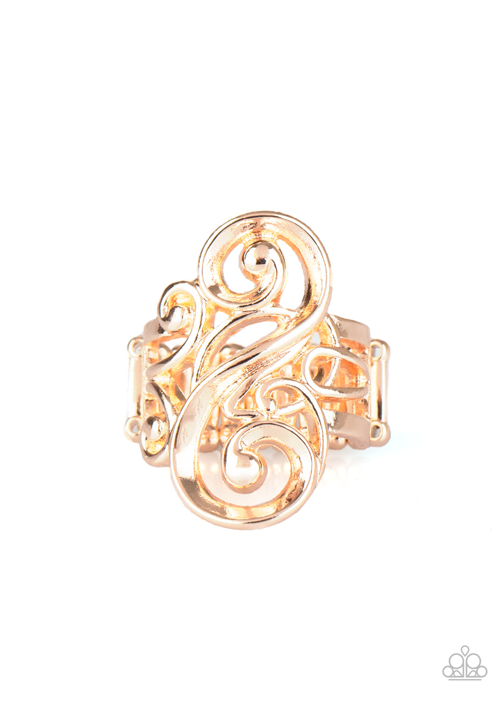 Musical Motif-Rose Gold Ring