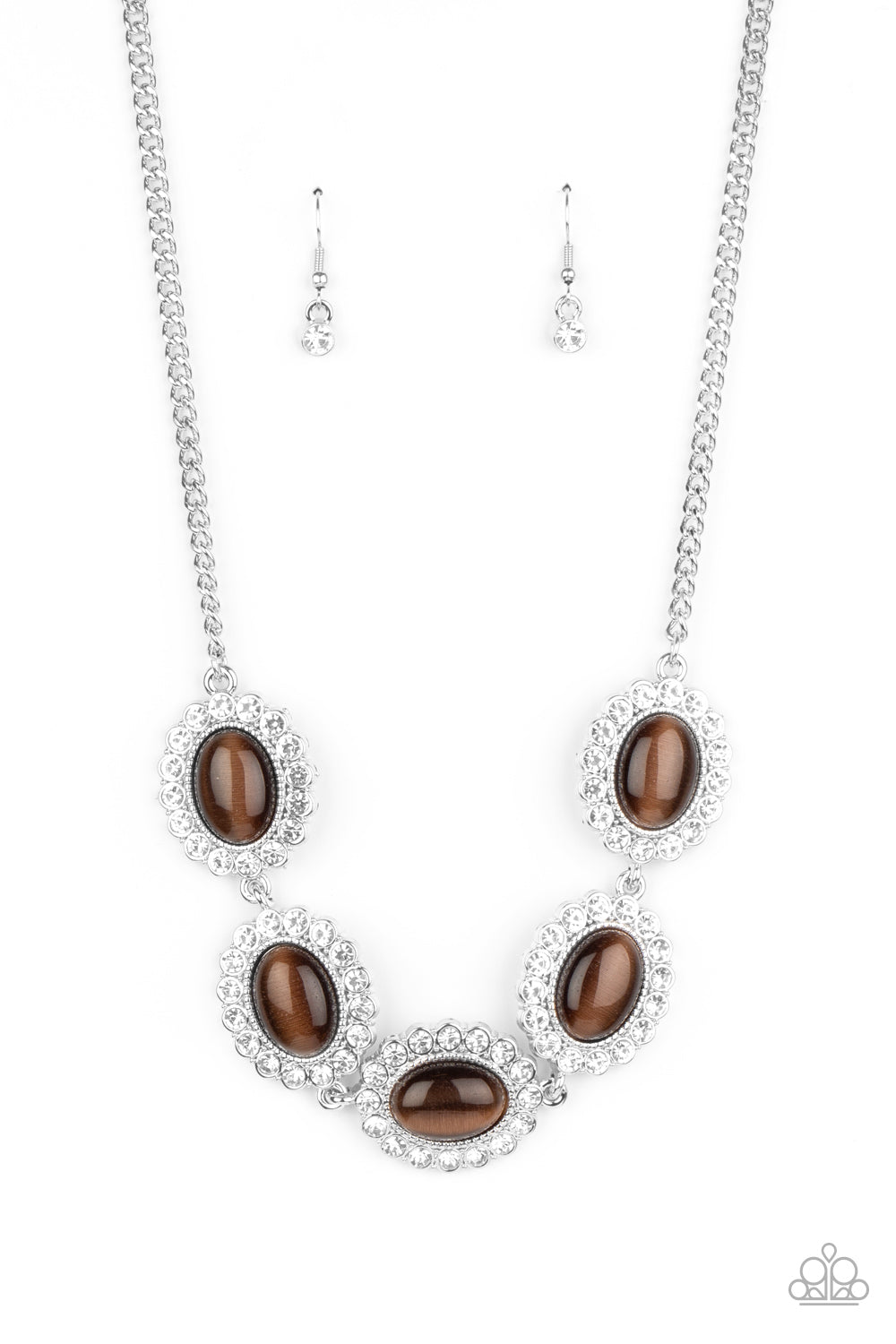 A DIVA-ttitude Adjustment-Brown Necklace