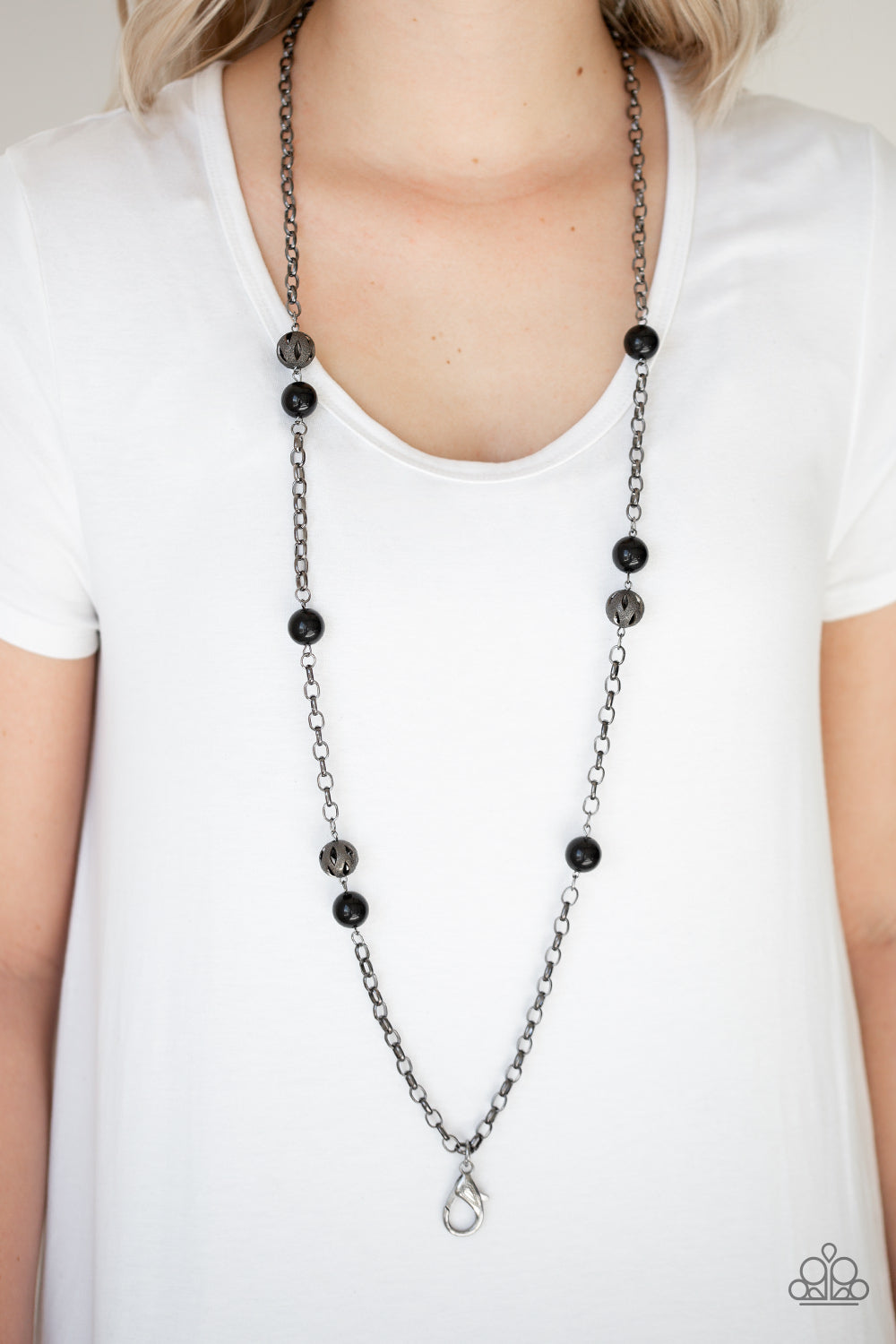 Fashion Fad-Black Necklace