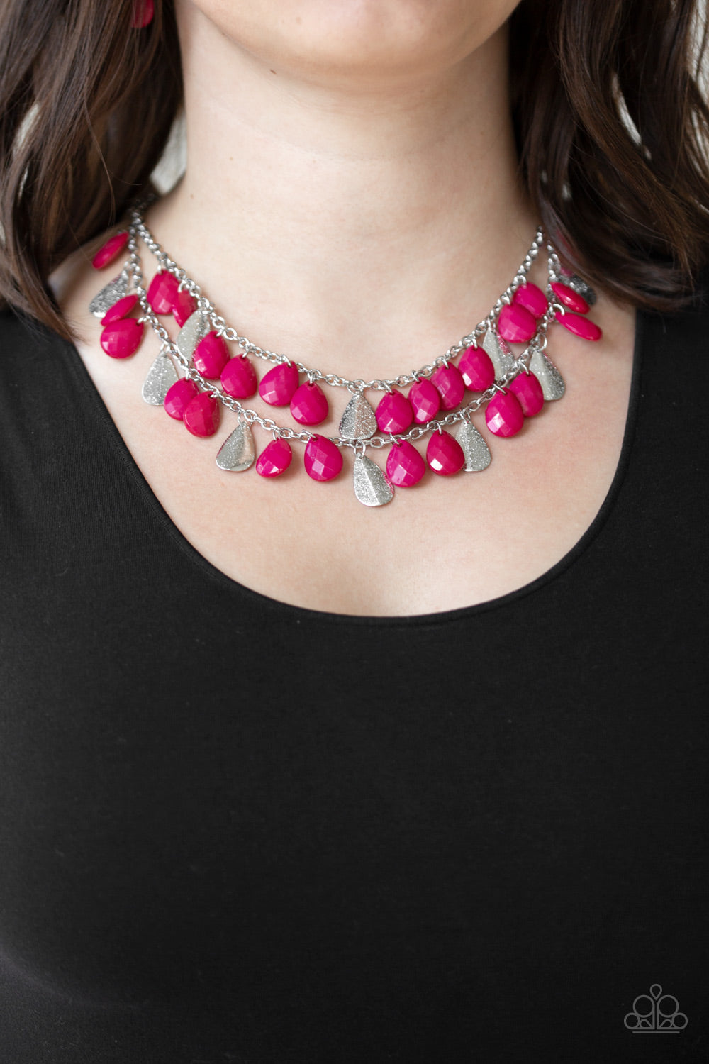 Life of the FIESTA-Pink Necklace