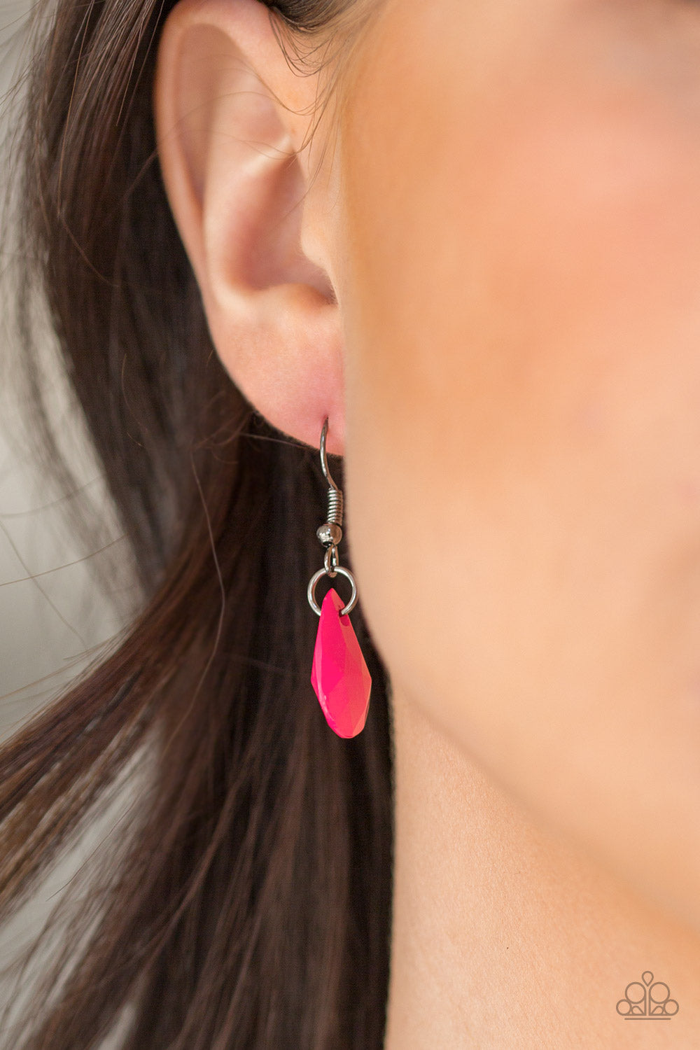 Hurricane Season-Pink Necklace