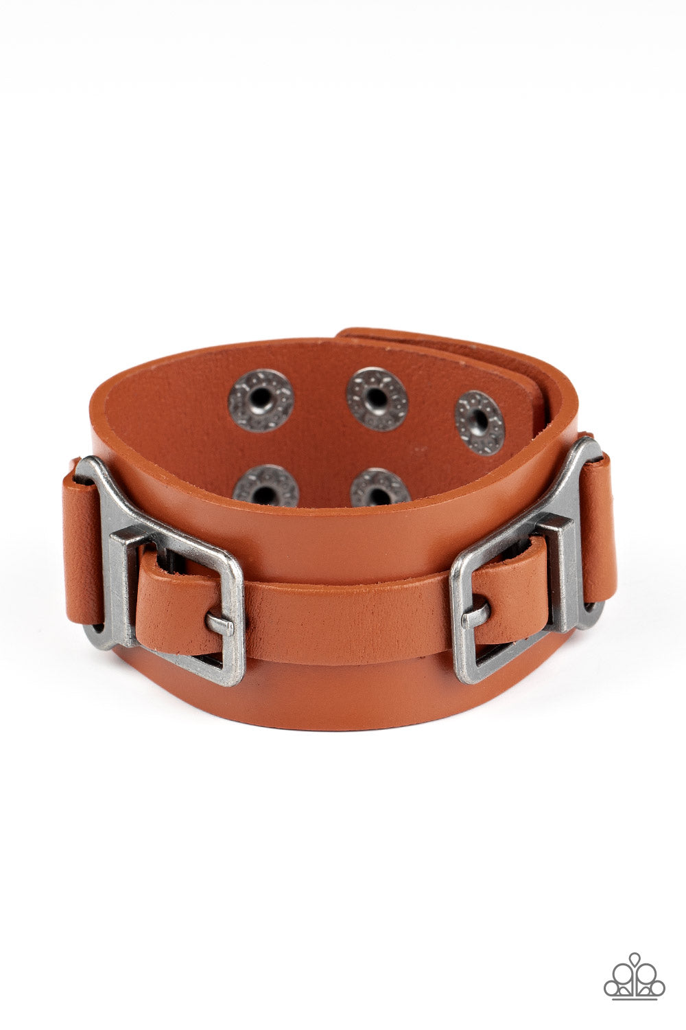 Scout It Out-Brown Urban Bracelet