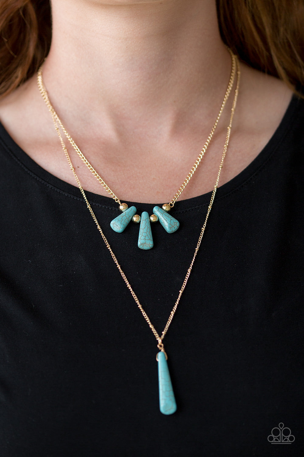 Basic Groundwork-Blue Necklace