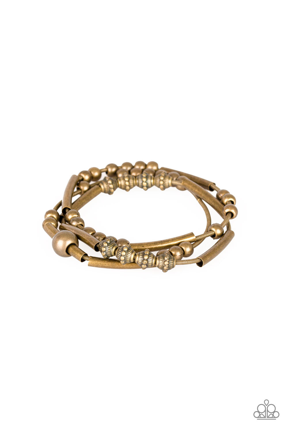 Industrial Instincts-Brass Bracelet